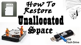 How To Fix Unallocated Drive Space  Pen Drive  Sd Card  Hard Drive [upl. by Ludwig]