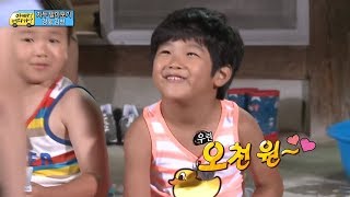 아빠 어디가 제작진에게 자두 흥정하는 윤후와 준수 자두사세요 일밤20130811 [upl. by Ttoille]