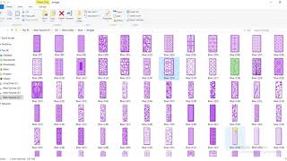 Jali 2D Cutting Designs DXF Format [upl. by Corabel933]