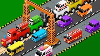 Colors for Children to Learn with Toy Street Vehicles  Educational Videos  Toy Cars for KIDS [upl. by Araeit555]