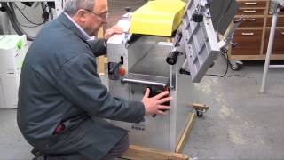 Review of the Axminster AW 106 PT2 Planer Thicknesser [upl. by Ehcnalb]