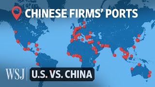 Inside the US Strategy to Counter China’s Booming Network of Ports  WSJ US vs China [upl. by Yecac538]