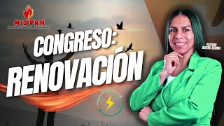 LA RENOVACIÓN CONGRESO RENOVADAS🔥 PASTORA BEATRIZ BERROA desde México [upl. by Laine]