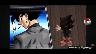 SONIC DARK vs GOKU BLACK Sonic X VS Dragon Ball Super crosssoos4365 [upl. by Aytac]