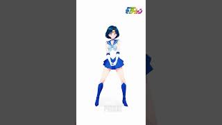 Sailor Mercury セーラーマーキュリ  Fast Cars amp Superstars [upl. by Einapets]