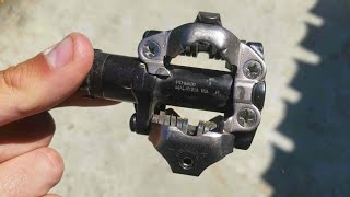 Shimano M520 Pedals Review  1000km [upl. by Yeliah]