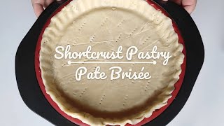 SHORTCRUST PASTRY  PATE BRISÉE  Thermomix or Not  Basic Cooking Recipe  TIPS [upl. by Restivo]