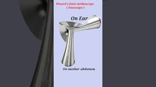 Pinards fetoscope how to use shorts [upl. by Horwath698]