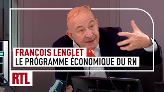 François Lenglet  le programme économique du RN [upl. by Nyvek]