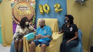 Feel Good Moment  Mr John Gomez Turns 102 [upl. by Naerb466]