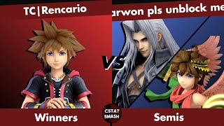 No Caps 74 Winners Semis – TCRencario Sora vs Marwon pls unblock me  Sephiroth Pit [upl. by Maddox]