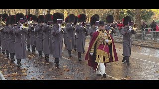 1918 Armistice Centenary The March to amp from the Cenotaph 2018 [upl. by Hsak281]