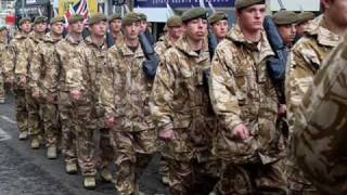 Luton Muslim Army Protest [upl. by Airalav]