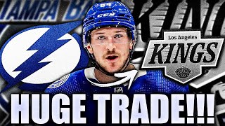 TAMPA BAY LIGHTNING TRADE TANNER JEANNOT TO THE LA KINGS FOR CHEAP HUGE NHL NEWS [upl. by Sivehc]