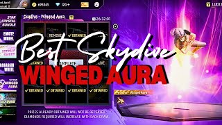 NEW WINGED AURA SKYWING in FREE FIRE [upl. by Atikam]