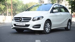 Mercedes B Class Review The new Mercedes is stylish and aggressive [upl. by Ytsirhc]