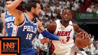 Miami Heat vs Philadelphia Sixers Full Game Highlights  Game 4  2018 NBA Playoffs [upl. by Eilsil443]