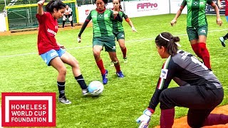 Best Goals Compilation  Womens Homeless World Cup  Oslo 2017 [upl. by Chader]