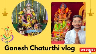 Ganesh Chaturthi celebration with friends  Bangalore  My first vlog [upl. by Haland175]