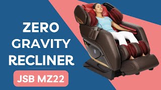 Zero Gravity Recliner India Shiatsu Massage Chair Relax The Back Using JSB MZ22 [upl. by Doris]