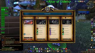 The Altar of Elders  Patch 81 Warfront Darkshore [upl. by Riannon532]