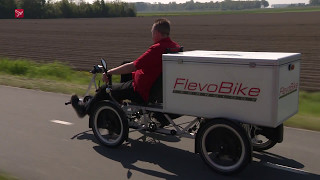 Flevobike ontwikkelt bezorgfiets voor DHL [upl. by Drida]