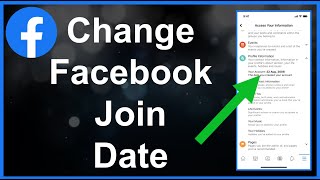 How To Change Facebook Join Date [upl. by Edijabab]