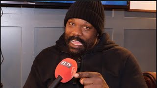 I WILL MAKE YOU MY B  DEREK CHISORA DOESNT HOLD BACK ON AJFURY WHYTE WILDER USYK DUBOIS [upl. by Airetas]