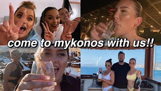 THE MESSIEST MYKONOS VLOG with Han amp Mads  Rachel Leary [upl. by Eemia]