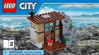 Lego City Crooks Island Set 60131 Instructions DIY Book 2 [upl. by Fenn]