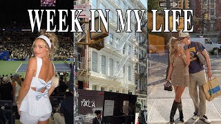 VLOG NYFW Confessions Semifinals at The US Open My tooth Fell out [upl. by Auberbach]