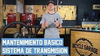 Mantenimiento básico del sistema de transmisión de Bicicletas [upl. by Refenej975]