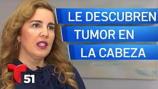 Periodista pierde la visión mientras transmitía en vivo y le descubren tumor en la cabeza [upl. by Elkraps]