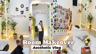 EXTREME room makeover Pinterest inspired  Sheetal Singh [upl. by Ahselat]