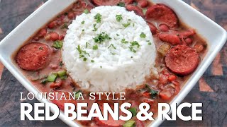 The Creamy Red Beans and Rice Recipe Youve Been Missing [upl. by Dyche508]