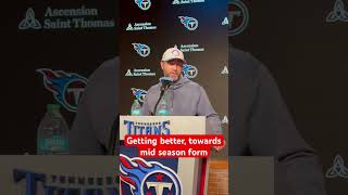 Coach Callahan on getting his players in mid season form titansup tennesseetitans titanup [upl. by Atled]