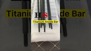 Ruthenium iridium titanium anode bar HS metal [upl. by Hollie]