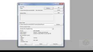 Trimble Pathfinder Office Software Exporting to an ESRI Shapefile shp [upl. by Stanwinn631]