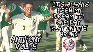 Anthony Volpe Profile  Delbarton SS  New York Yankees 2019 1st Round Pick [upl. by Tessler]