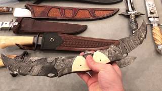 Custom Knife Show  Ft Lauderdale [upl. by Wesla]