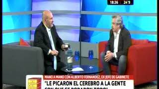 Santiago Cúneo entrevista a Alberto Fernández 1 de 2 [upl. by Ibba853]