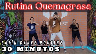 Rutina quema grasa 🔥 para bajar de peso  Cardio Dance Toning  latín Dance Routine  adelgaza [upl. by Tench]