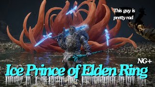 Defeating All Endgame Bosses and Melania Frost Build with the Darkmoon great sword Elden Ring NG [upl. by Chrisy492]