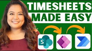 How to Create a Timesheet in Power Apps Full Tutorial [upl. by Aneleiram]