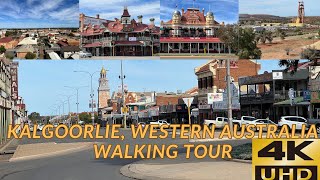 Kalgoorlie Western Australia Walking tour 4K [upl. by Jemena]