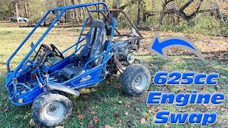 625cc Go Kart Engine Upgrade  Windrock Prep [upl. by Bride]