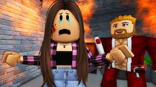 MY CREEPY NEIGHBOR TRIED TO KILL ME Roblox Brookhaven  CoxoSparkle2 [upl. by Ydnes]