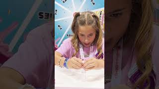 Making my own LIPGLOSS at the Yummiland Booth 👄✨💖 vidcon2024 yummiland shorts [upl. by Staffan]