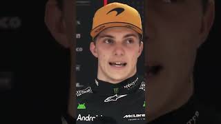 OSCAR PIASTRI POST RACE INTERVIEW  2024 BELGIAN GRAND PRIX shorts f1 formula1 oscarpiastri [upl. by Morrell614]