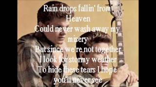 quotCrying In The Rainquot By The Everly Brothers Lyrics [upl. by Arramahs]